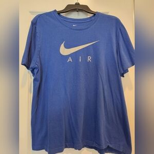 Blue Nike tshirt